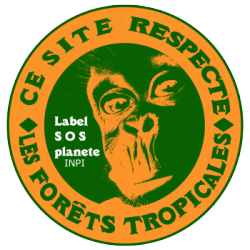 Label SOS-planete à afficher sur votre site