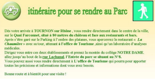 Composition itineraire